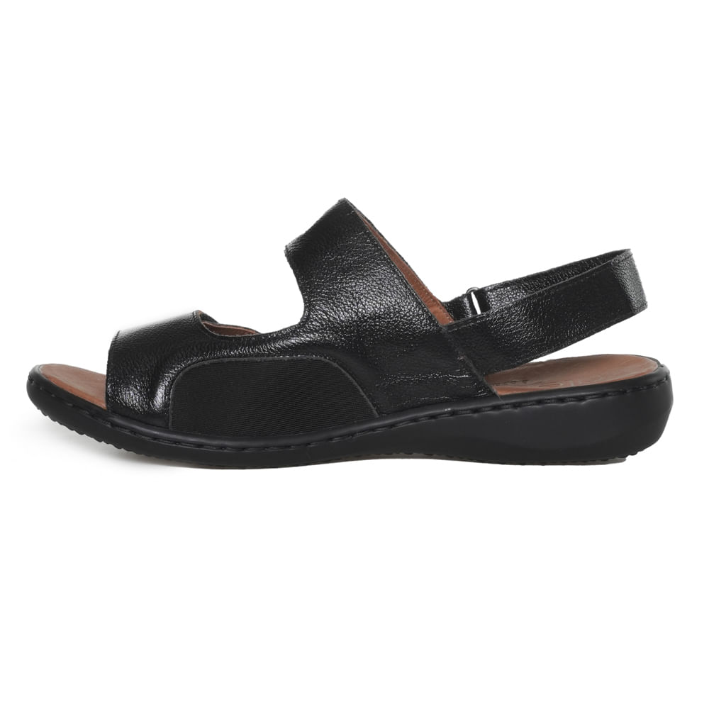 Opananken Sandalia 24-63624 Preto Slim FlyLycra -6-